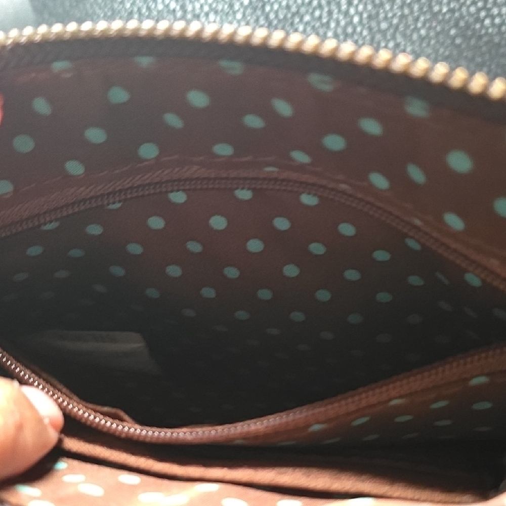 Chala Teal Wallet with Octopus and Starfish Design - Picture 7 of 13